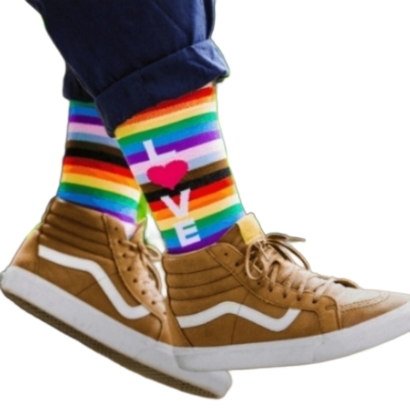 Love Rainbow Pride  Socks 🌈 - Picture 1 of 6